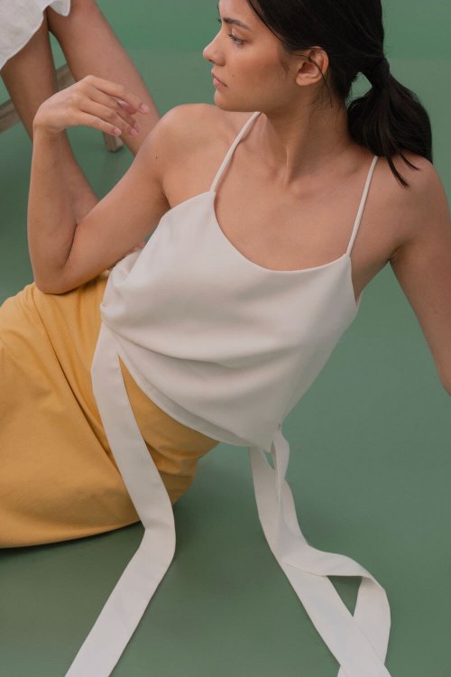 Cafe Stella Top / White