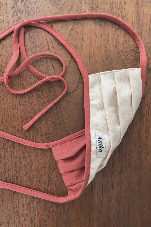 Wrap for Keeps / Reversible Salmon & Oat Pleated