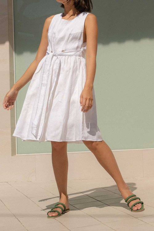 Ophelia Dress / White