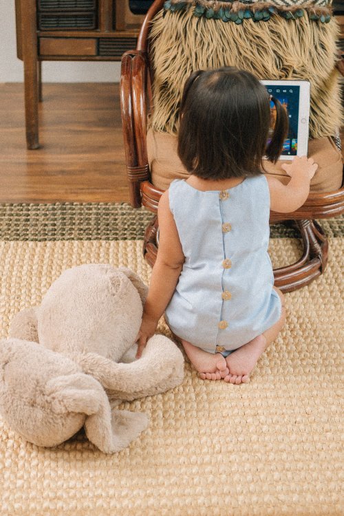 Little Yani Dress / Powder Blue