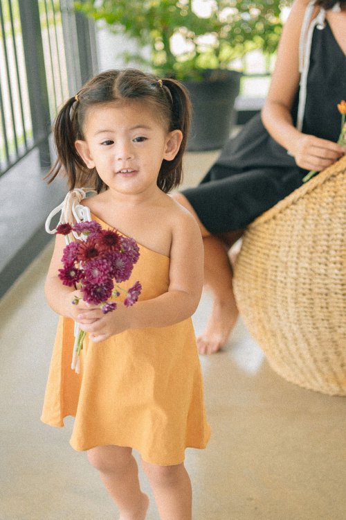 Little Zak Dress / Pumpkin