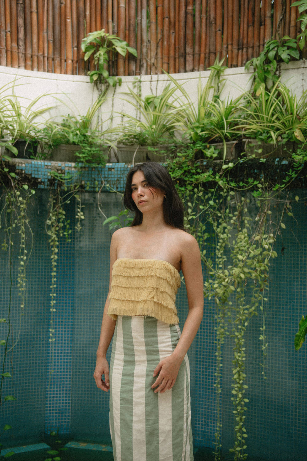 Pino Fringe Top / Butter