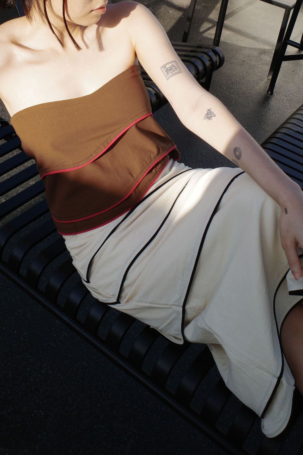 Arlo Tube Top / Tablea & Orchid