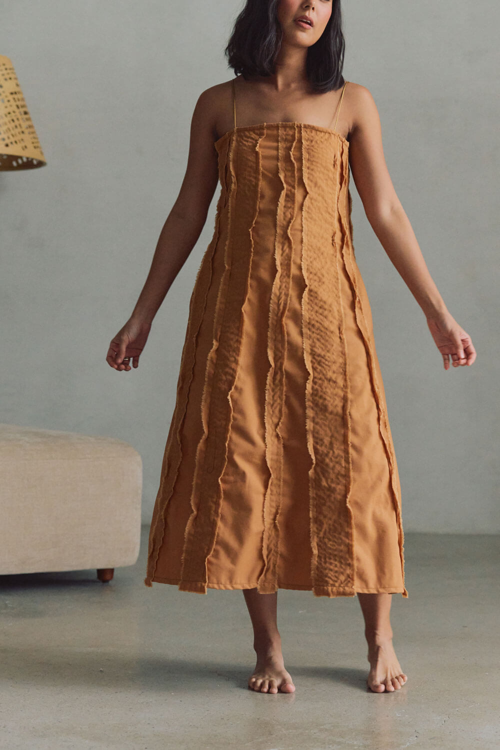 Milene Midi Dress / Butterscotch